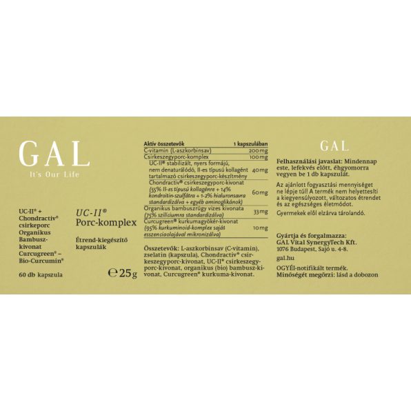 GAL UC-II Cartilage