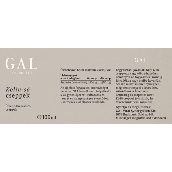 GAL Kolin-só cseppek