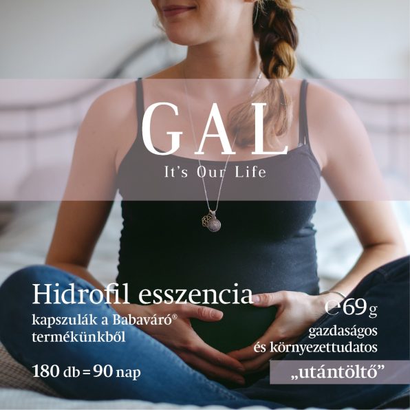 GAL Babaváró – Hidrofil kapszulák, 90 adagos utántöltő