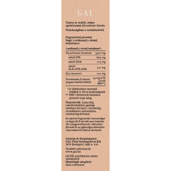 GAL Q10 Salmon Oil