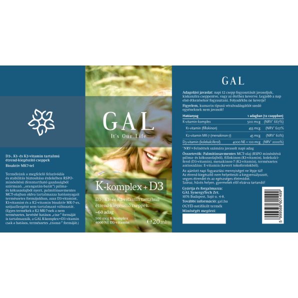 GAL K-komplex + D3