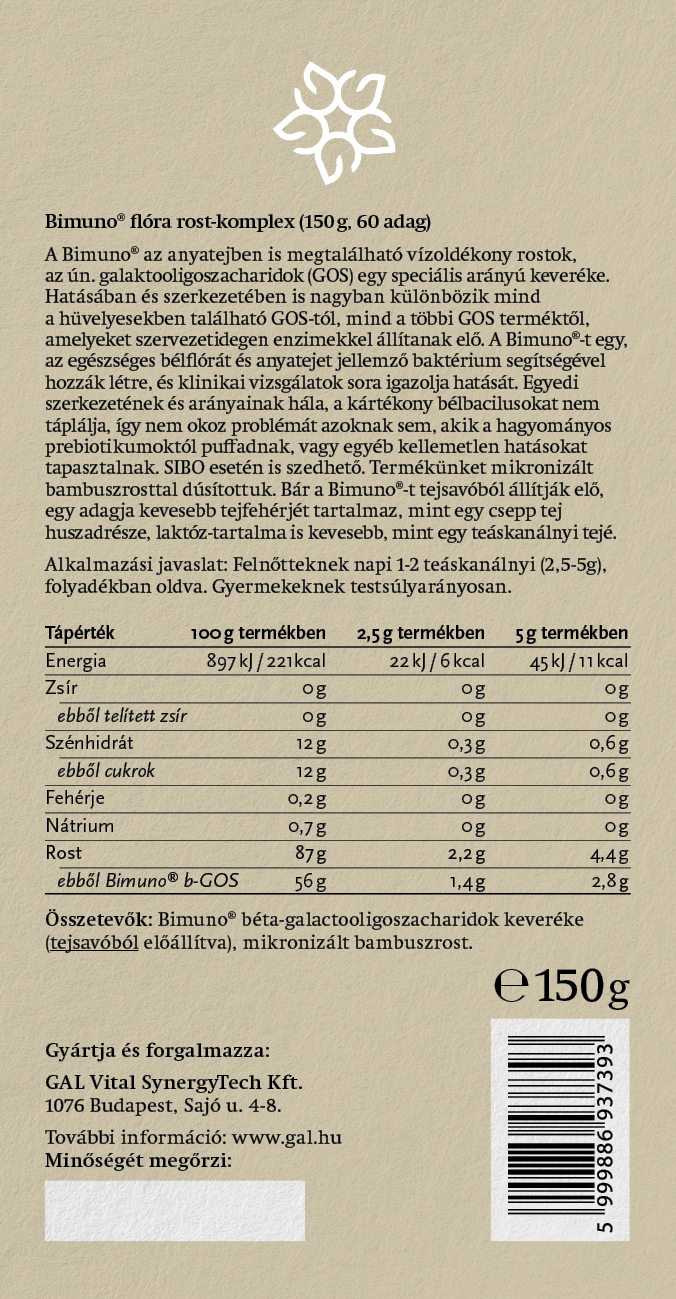 GAL Bimuno® flóra rost-komplex