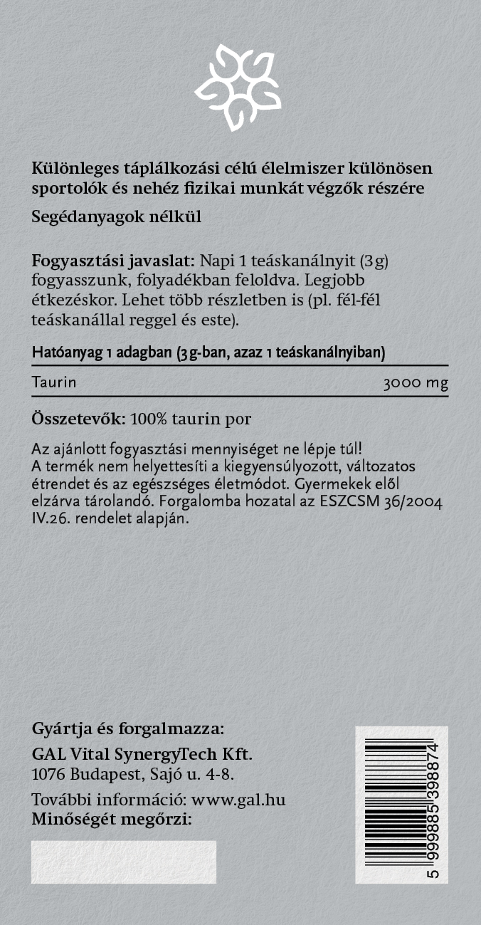 GAL Taurin utántöltő